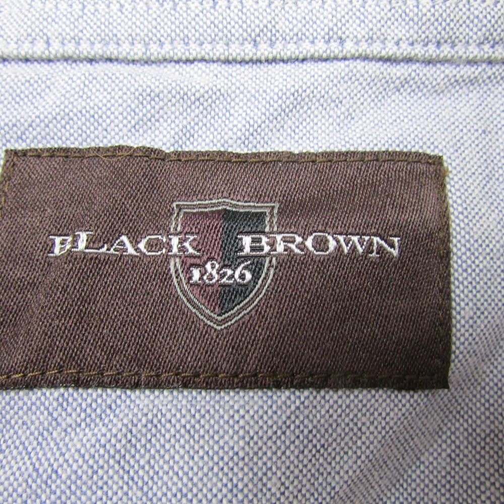 Black Brown 1826 Shirt Mens XL Multicolor Plaid Short Sleeve Button Front Casual - Picture 6 of 10